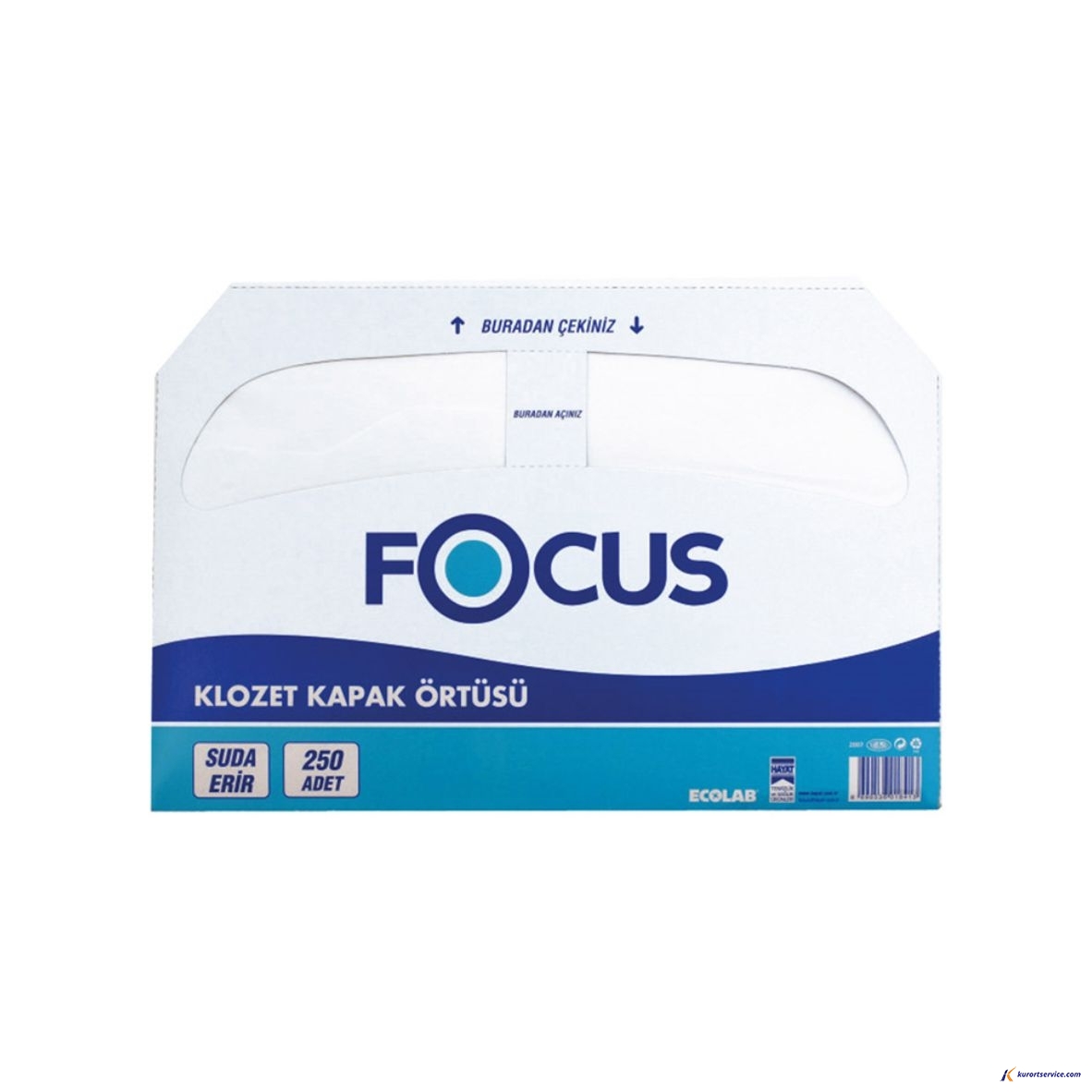 Focus Индивидуальные покрытия на унитаз  44*37 250л 8033648 купить в интернет-магазине Курорт Сервис